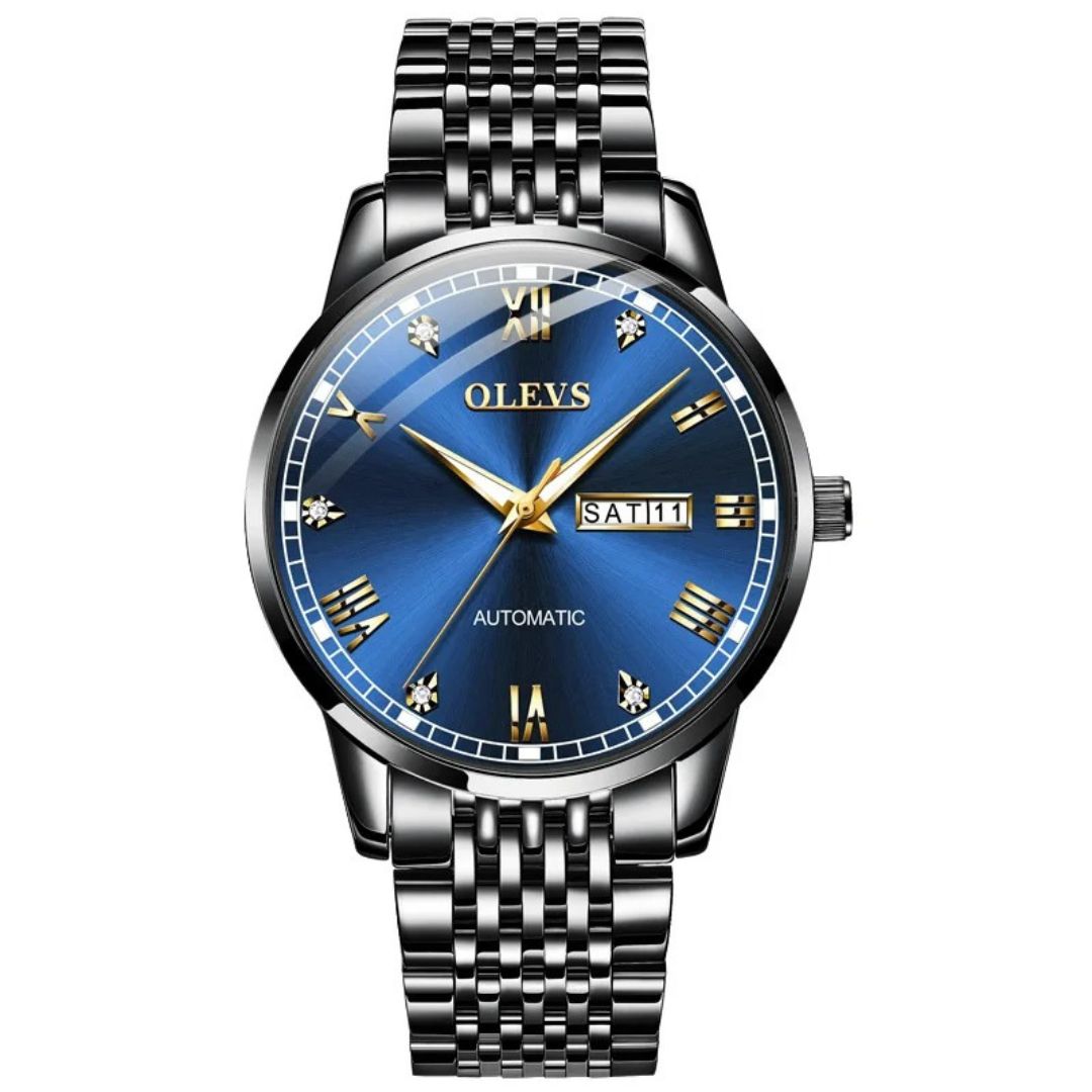 ELEGANCE® 6602 Men Automatic Mechanical Watch Luminous Stainless Steel Waterproof Top Brand Luxury Wristwatch Gift For Women Man