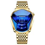 Elegance® Elite Voyager PE30 Men Watch Fashion Luxury Unique Military Stainless Steel Business Sports Golden New Style Concept