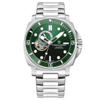 ELEGANCE® P1736 Men Watch Automatic Mechanical Top Brand Sports Fashion Sapphire 200M Waterproof Wristwatch
