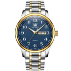 ELEGANCE® 5567 Quartz Watches Original Men Luminous Waterproof Shock Resistant Stainless Steel Ladies Wristwatch Gift