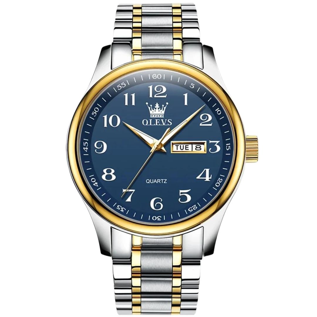 ELEGANCE® 5567 Quartz Watches Original Men Luminous Waterproof Shock Resistant Stainless Steel Ladies Wristwatch Gift