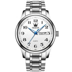 ELEGANCE® 5567 Quartz Watches Original Men Luminous Waterproof Shock Resistant Stainless Steel Ladies Wristwatch Gift