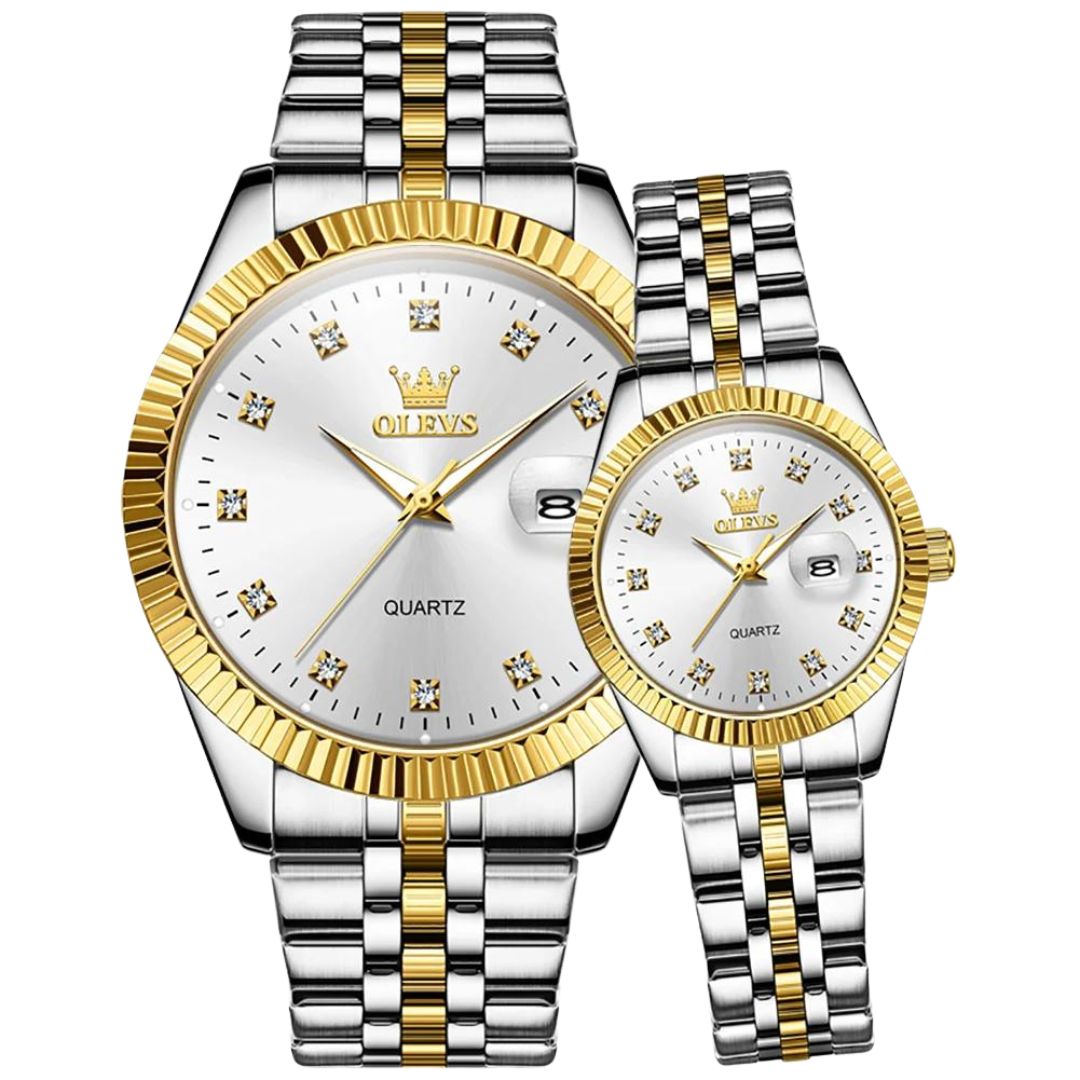 ELEGANCE® 5526 Quartz Men Watches Top Brand Luxury Original Fashion Design Stainless Steel Waterproof Wristwatch Gifts