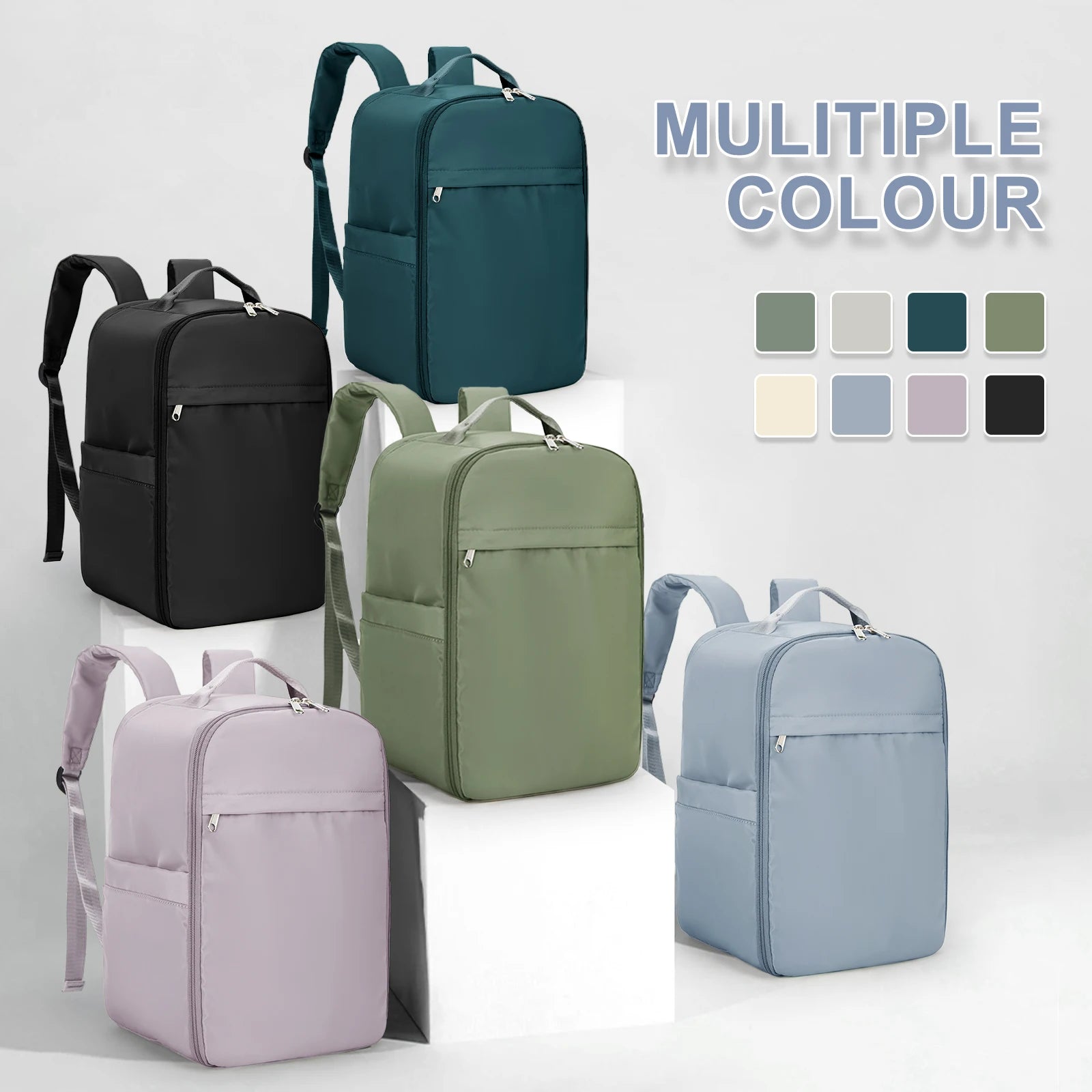 Elegance TravelMate Elite Backpack - 40x20x25 Cabin Bag, Hand Luggage Travel Backpack for Easyjet Cabin Bag 45x36x20, Laptop Backpack for Women/Men