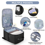 Elegance TravelMate Elite Backpack - 40x20x25 Cabin Bag, Hand Luggage Travel Backpack for Easyjet Cabin Bag 45x36x20, Laptop Backpack for Women/Men