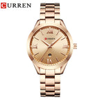 Elegance 9007 Prestige Timepiece Gold Watch Women Watches Ladies Creative Steel Women's Bracelet Watches Female Clock Relogio Feminino Montre Femme