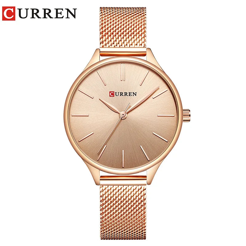 Elegance® 9097 Prestige Timepiece Women Quartz Watch Simple Style New Ladies Bracelet Watches Women Dress Wristwatch Quartz Female Clock Gifts relogios feminino