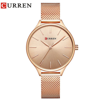 Elegance® 9097 Prestige Timepiece Women Quartz Watch Simple Style New Ladies Bracelet Watches Women Dress Wristwatch Quartz Female Clock Gifts relogios feminino