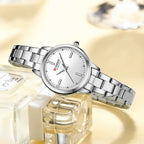 Elegance 9094 Chic Serenity Quartz Watch for Women Fashion Elegant Ladies Watches Stainless Steel Waterproof Women's Wristwatch