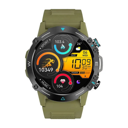 ELEGANCE® Smartwatch 1.43'' AMOLED Display 100 Sports Modes Voice Calling Smart Watch Men Women Military Grade Toughness Watch COLMI M42