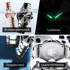 OLEVS 8697 Quartz Mens Women Watches Luxury Original Fashion Design Tungsten Steel Waterproof Calendar TopBrand Wristwatch Gifts ELEGANCE®