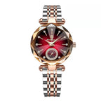 ELEGANCE® Luxury Woman Wristwatch Elegant Waterproof Stainless Steel Watch for Ladies Dress Diamond Quartz Women's Watches Reloj POEDAGAR