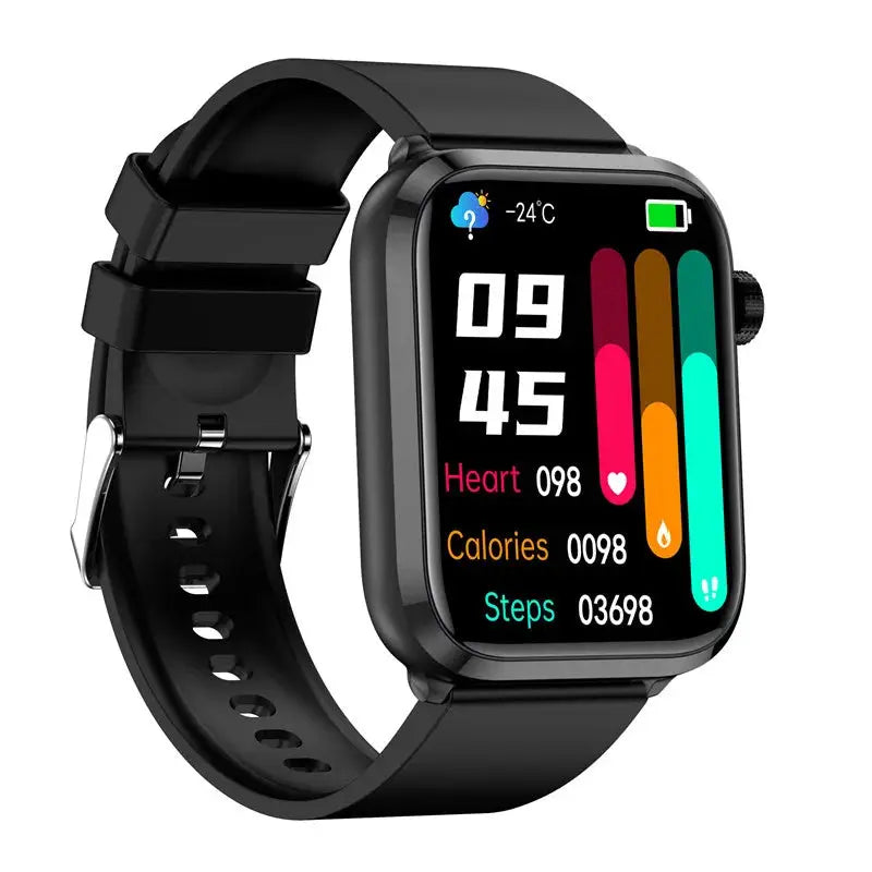 HEALTHCARE PLUS® - LIPIDS URIC ACID BLOOD GLUCOSE MONITORING SMART WATCH - ECG+PPG FITNESS TRACKER