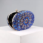 Elegance Luxe Crystal Clutch Women Luxury Bag Evening Bag Wedding Crystal Ladies Cell Phone Pocket Purse Female Wallet for Party Quality Gift