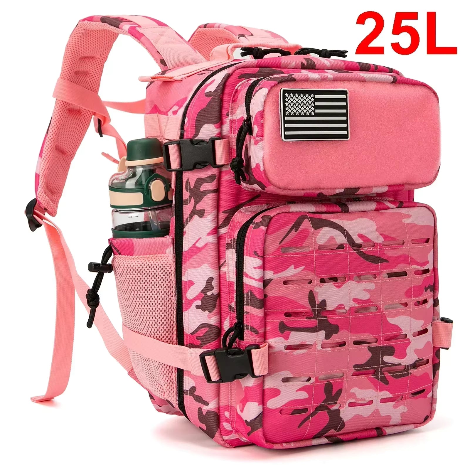 AdventurePro Tactical Backpack - 30/45L Man Tactical Backpacks HkingTraveling Bags Survival Outdoor 3P Assault Pack EDC Molle Pack For Trekking Hunting Bag