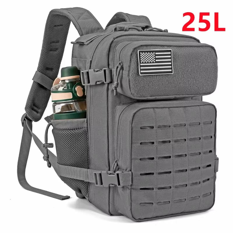 AdventurePro Tactical Backpack - 30/45L Man Tactical Backpacks HkingTraveling Bags Survival Outdoor 3P Assault Pack EDC Molle Pack For Trekking Hunting Bag