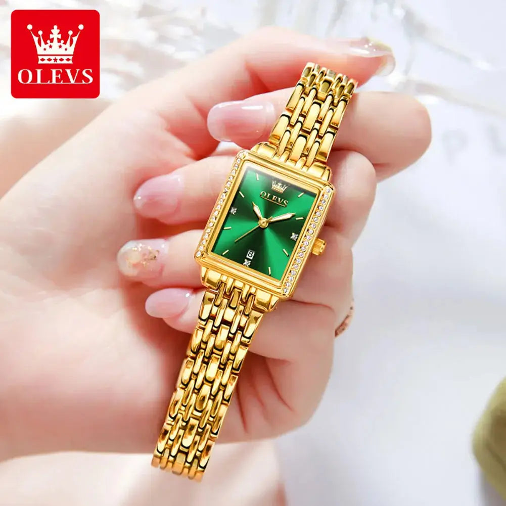 Elegance® 9995 Elegant Quartz Ladies Wristwatch Auto Date Top Brand Original Watch For Women Luxury Waterproof Luminous Watches 2024