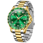 ELEGANCE® Luxe Chrono 9988 Men's Watches Luxury Fashion Trend Chronograph Waterproof Luminous Men Wristwatches Simple Stainless Watch Luxury Business