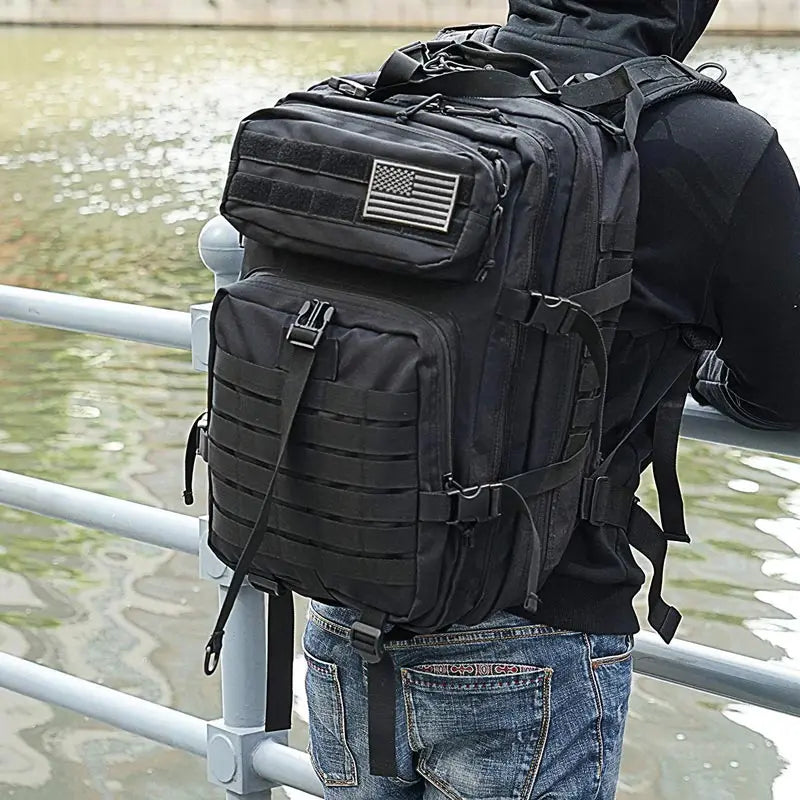AdventurePro Tactical Backpack - 30/45L Man Tactical Backpacks HkingTraveling Bags Survival Outdoor 3P Assault Pack EDC Molle Pack For Trekking Hunting Bag