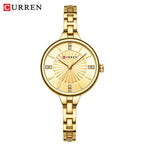 Elegance 9097 Gold Luxe Timepiece Luxury Quartz Watch For Women Magnetic Watch Ladies Sports Dress Wrist Watch Clock Relogio Feminino