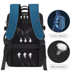 Elegance Elite Voyager Backpack Men Business Travel School Expandable USB Bag Large Capacity 17.3 Laptop Waterproof Fashion Backpack