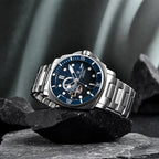ELEGANCE® P1736 Men Watch Automatic Mechanical Top Brand Sports Fashion Sapphire 200M Waterproof Wristwatch