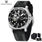 ELEGANCE® PAGANI DESIGN Brand Sports Men Mechanical Watch Fashion Sapphire 200M Waterproof Automatic Timecode