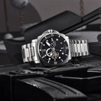 ELEGANCE® P1736 Men Watch Automatic Mechanical Top Brand Sports Fashion Sapphire 200M Waterproof Wristwatch
