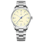 ELEGANCE® New 38mm Men's Quartz Watches Stainless Steel AR Coating Sapphire VH31 Business Sports PAGANI DESIGN