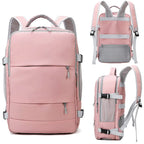 Elegance Nomad Backpack - Women Travel Backpack Large Capacity Waterproof Anti-Theft Casual Daypack Bag with Luggage Strap & USB Charging Port Backpacks