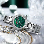 Elegance Luxe Essence 9089 Luxury Quartz Wristwatch for Ladies Top Brand Thin Stainless Steel Band Watches Female