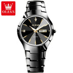 OLEVS 8697 Quartz Mens Women Watches Luxury Original Fashion Design Tungsten Steel Waterproof Calendar TopBrand Wristwatch Gifts ELEGANCE®