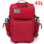 AdventurePro Tactical Backpack - 30/45L Man Tactical Backpacks HkingTraveling Bags Survival Outdoor 3P Assault Pack EDC Molle Pack For Trekking Hunting Bag
