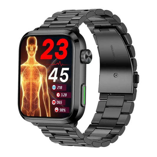 Lasertherapy Pro® - Best Health Diagnosis Smartwatch - Blood Lipids Uric Acid Blood Glucose Watch - Ecg+Ppg Fitness Tracker