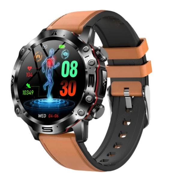 Elegance® AI Health Diagnosis SmartWatch Blood Lipids Uric Acid Blood Glucose Watch - ECG+PPG Fitness Tracker