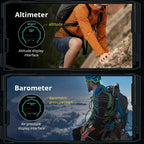 ELEGANCE V76 Adventure Smartwatch 1.43'' AMOLED Display 100 Sports Modes Voice Calling Smart Watch Men Women Military Grade Toughness Watch