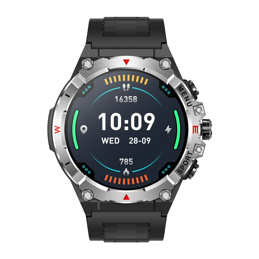 ELEGANCE V76 Adventure Smartwatch 1.43'' AMOLED Display 100 Sports Modes Voice Calling Smart Watch Men Women Military Grade Toughness Watch