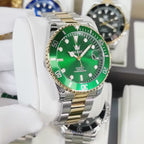 ELEGANCE 6650 Prestige Men's Watches Luxury Original Automatic Mechanical Watch for Man Waterproof Stainless Steel Luminous Date Fashion