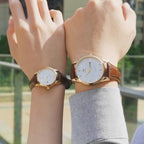ELEGANCE 6898 Men Watch Fashion Waterproof, PU Strap High Quality Exquisite Quartz Watches Luminous Calendar
