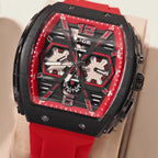 Elegance Radiant Luxe 89108 Men Watch Luxury Waterproof Quartz Wristwatch Raise Wrist Luminous Date Sports Silicone Clock Man Watches