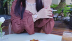 ELEGANCE 5189 Women's Watches Fashion Quartz Watch Stainless steel Waterproof Set With Diamonds Love Luxury female Wristwatch
