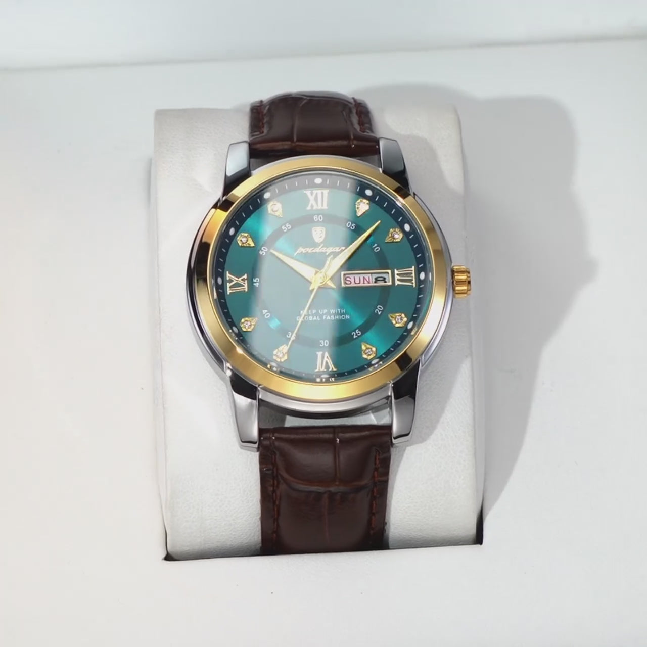 Elegance 936L Cobalt Classic Men Watch Luxury Waterproof Luminous Date Week Sports Quartz Men's Watches Male Clock Reloj