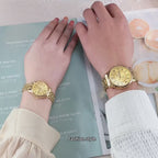 OLEVS 2891 Quartz Mens Women Couple Watches Top Brand Luxury Original Fashion Design Stainless Steel Waterproof Wristwatch Gifts ELEGANCE