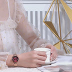 ELEGANCE 726 Luxury Watch For Woman High Quality Diamond Ladies Quartz Watch Waterproof Date Stainless Steel Women Watches box