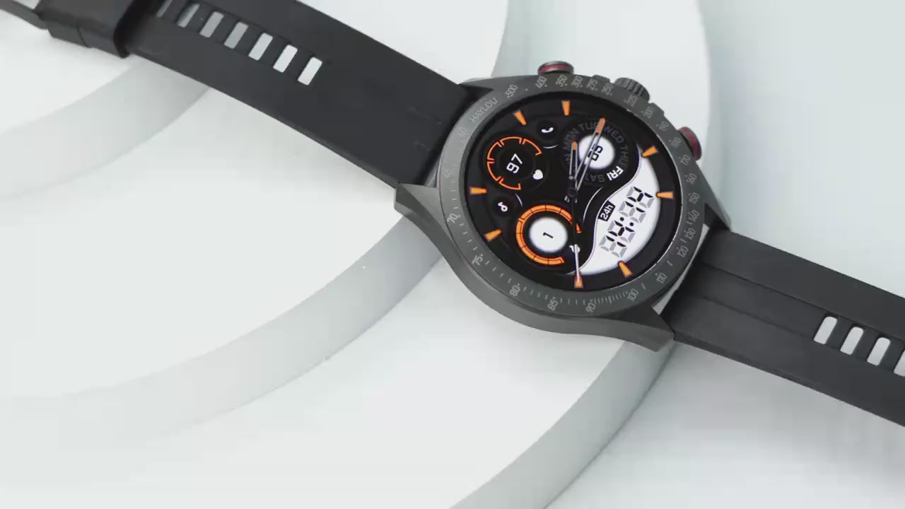 ELEGANCE Titan Smartwatch 1.43"AMOLED Display Bluetooth Phone Call & Voice Assistant Military-grade Toughness Watch