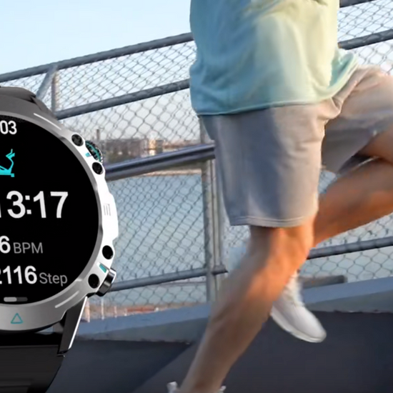 ELEGANCE® Smartwatch 1.43'' AMOLED Display 100 Sports Modes Voice Calling Smart Watch Men Women Military Grade Toughness Watch COLMI M42
