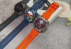 Elegance EliteTrack Smartwatch GPS Tracking LED Lights Outdoor Military Bluetooth Call Smartｗatch Men AMOLED HD Screen 1ATM Waterproof Sports Smart Watch IOS Android