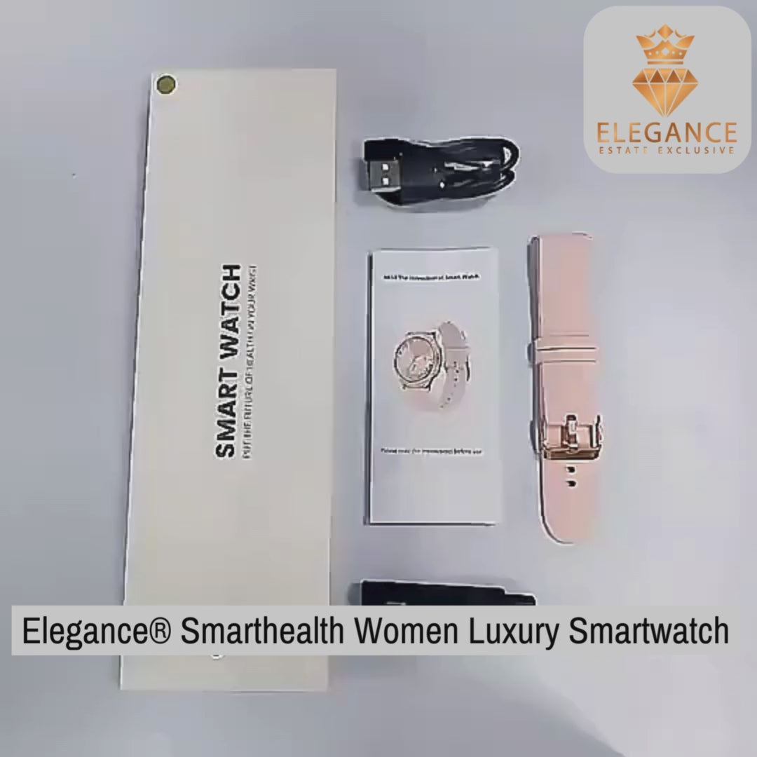 Elegance SmartHealth Watch 1.32 inch Women Smart Watch Bluetooth Call AI Voice Assistant Women's Health Monitor Smartwatch