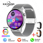 ELEGANCE LuxeFit Women Smartwatch 466*466 AMOLED 1.43" HD Screen Always Display Time Bluetooth Call IP67 Waterproof Sports Smart Watch