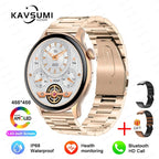 ELEGANCE LuxeFit Women Smartwatch 466*466 AMOLED 1.43" HD Screen Always Display Time Bluetooth Call IP67 Waterproof Sports Smart Watch